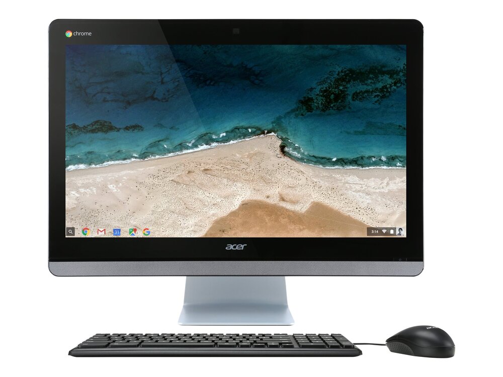 Acer Chromebase CA24V-CT AIO Celeron 3215U 1.7GHz Ram 4GB SSD16GB 23.8" Touch DQ.Z0HAA.001 - Click Image to Close